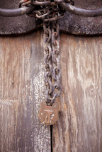 rusty lock 