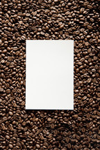 coffee bean border 