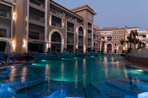 hotel pool in Egypt 