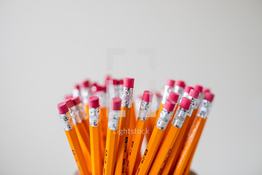 jar of pencils 