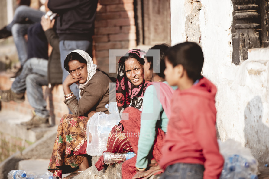 women and girls in Nepal 