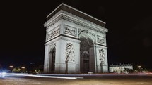 Arc de Triomphe, Paris, France.