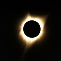 Total solar eclipse taken from Corvallis, Oregon. August 21, 2017.