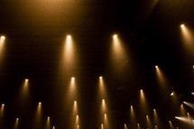 Can lights illuminate an auditorium