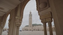 Mosquée Hassan II Mosque Moorish Architecture and Details Casablanca, Morocco
