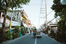 City landscape in Taguig Philippines