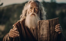 Moses and the 10 commandments