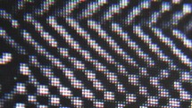 LCD screen macro glitch effect overlay, LED screen pixels in close-up, forming patterns, to be used as overlay or background