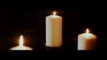 three candles 