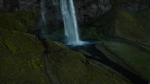 Seljalandsfoss Waterfall Drone reveal