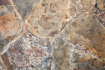 stone patio floor 