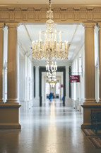museum hallway 