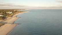 4K Aerial Footage Golden Hour Cape Cod