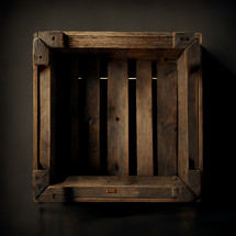 Wooden Crate frame