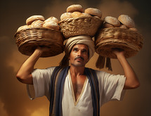 The dream of the baker from the story of Joseph