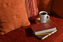 comfortable bible study at home 