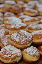 jelly filled fried German donuts 