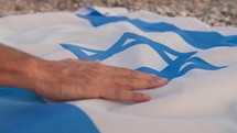 Hand Touch Flag of Israel 