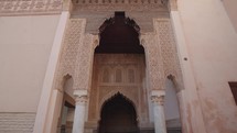 Saadian Tombs Marrakesh, Morocco - Mausoleum Surrounded by Gardens, Decorated with Colorful Tiles, Marble and Stucco