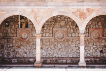 stone archways 