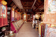 tapestries for sale in Tibet 