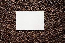 coffee bean border 