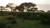 sunset in Uganda 