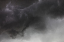 storm clouds forming