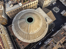 ancient domed building in a city 