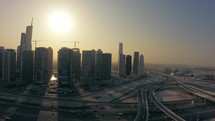 Sunrise In The Heart Of Dubai Cityline 
