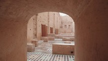 El Badi Ruined Palace Moroccan Architecture and Culture Built in 1578 Marrakesh, Morocco