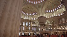 The Blue Mosque Sultan Ahmed Sultanahmet Camii Ottoman era historical imperial mosque Istanbul, Turkey
