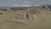Monte Albán large pre-Columbian archaeological site in the Santa Cruz Xoxocotlán Municipality Oaxaca Mexico