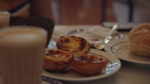 Nata de Belém: Famous traditional pastry in Lisbon, Portugal.