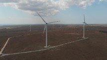 Wind Turbines. Green Energy of the world