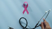 Breast Cancer Awareness Month symbols 