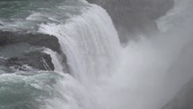 Gulffoss Waterfall In the iceland