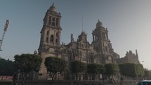 Exterior of Mexico City Metropolitan Cathedral.