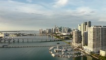 Miami Skyline Aerial view