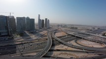 The Busy Streets Of Dubai Highway 