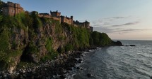 Castle on the cliffs 
