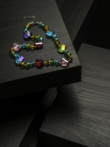 heart shape beads of a bracelet 