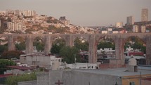 The 18th-century Aqueduct of Querétaro Mexico Massive Arches in Historic Center