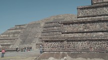 Temple of Quetzalcoatl, the Pyramid of the Moon and the Pyramid of the Sun San Juan Teotihuacán México Mexican Archaeological complex northeast of Mexico City