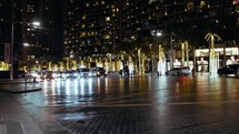 A Night In The Street Of Dubai 