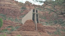 Sedona, Arizona - Chapel of The Holy Cross Catholic Church Architecture Exterior Interior