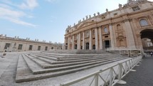 Vatican palace in Rome Italy 