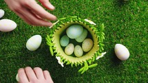 Eggs Decoration for Easter Holiday 