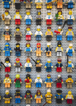 Lego figurines 