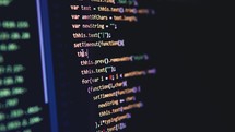 Code Writining - Haker writing code to hak the system	
